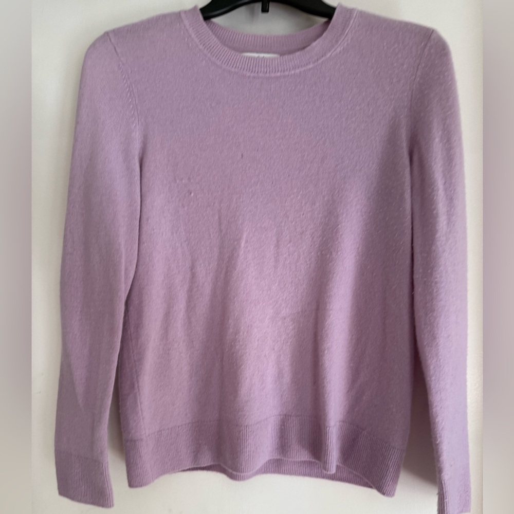 Purple Cashmere Sweater size M